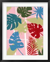 Framed Colorful Tropics I