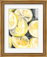 Framed Lemon Slices I