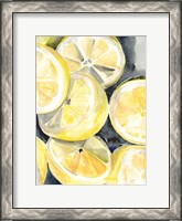 Framed Lemon Slices I