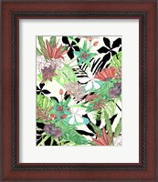 Framed Floral Paradise II