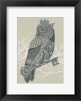 Framed Owl King