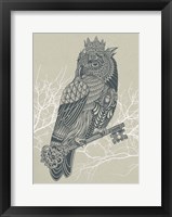 Framed Owl King