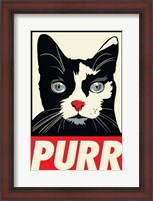 Framed Purr Propaganda