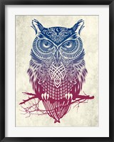 Framed Warrior Owl