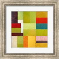 Framed Color Study Abstract 1
