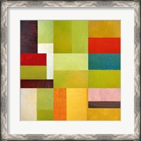 Framed Color Study Abstract 1