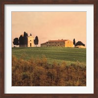 Framed Evening Light, Tuscany