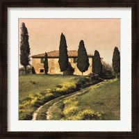 Framed Tuscan Farmhouse