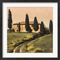 Framed Tuscan Farmhouse