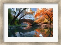 Framed Gapstow Bridge, Fall