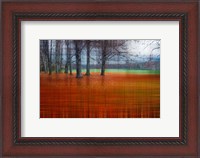 Framed Abstract Autumn