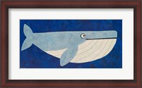 Framed Wendell the Whale