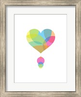Framed Colors of a Heart