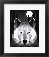 Framed Tundra Wolf