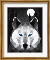 Framed Tundra Wolf