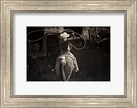 Framed American Cowgirl