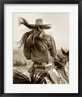 Framed Cowgirl