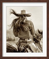 Framed Cowgirl