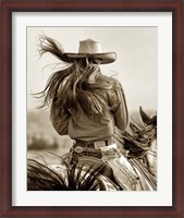 Framed Cowgirl