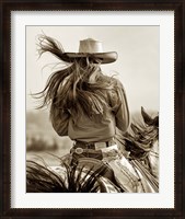 Framed Cowgirl