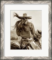 Framed Cowgirl