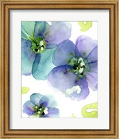 Framed Blue Flowers