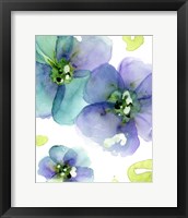 Framed Blue Flowers