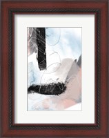 Framed Abstract Blush No. 1