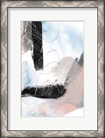 Framed Abstract Blush No. 1