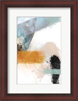 Framed Abstract Blush No. 2