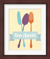 Framed Bon Appetit