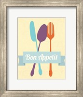 Framed Bon Appetit