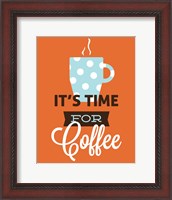 Framed Coffee Time (Orange)