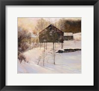 Framed Winter Peace