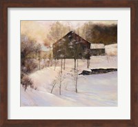 Framed Winter Peace