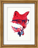 Framed American Fox
