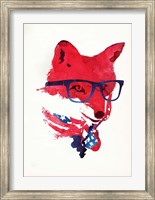 Framed American Fox