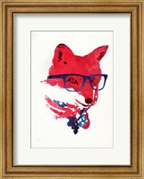 Framed American Fox