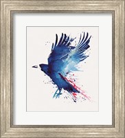 Framed Bloody Crow