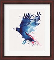 Framed Bloody Crow