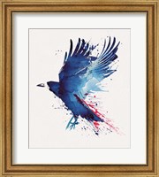 Framed Bloody Crow