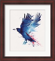 Framed Bloody Crow