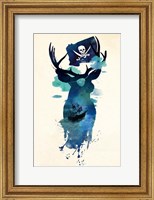 Framed Captain Hook