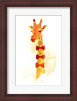 Framed Elegant Giraffe
