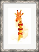 Framed Elegant Giraffe