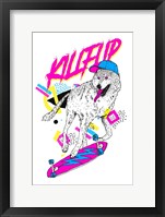 Framed Kickflip Wolf