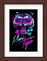 Framed Miami Tiger