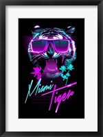 Framed Miami Tiger