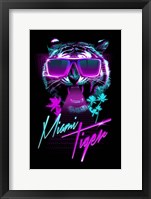 Framed Miami Tiger