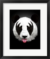 Framed Panda Rocks